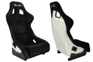 Sportiste SLIDE KS2 Premium must Velour & valge Glitter