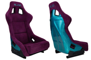 Sportiste SLIDE KS2 Premium Dark lilla Velour & Sea-sinine Glitter