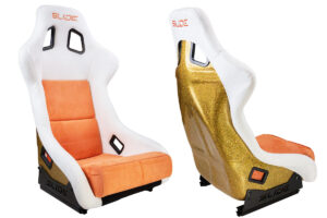 Sportiste SLIDE KS2 Premium valge oranž Velour & oranž Glitter