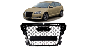Iluvõre AUDI A3 8P Facelift Läikiv must