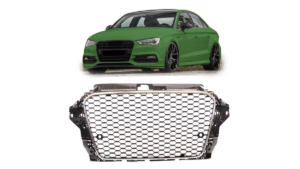 Iluvõre Audi A3 8V kroom & must PDC