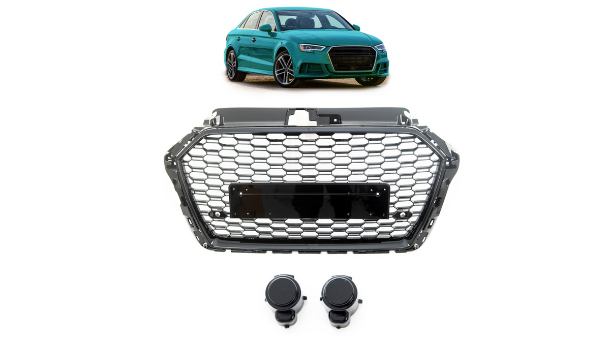 Iluvõre Audi A3 8V Facelift läikiv must