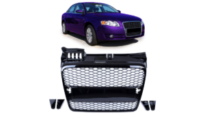 Iluvõre Audi A4 B7 läikiv must