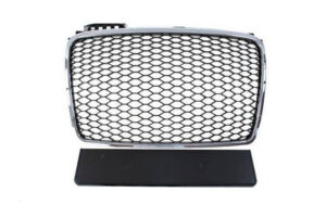 pol_pl_Grill-Audi-A4-B7-RS-Style-Chrome-Black-22127_1.jpg Iluvõre Audi A4 B7 RS-Style kroom-must