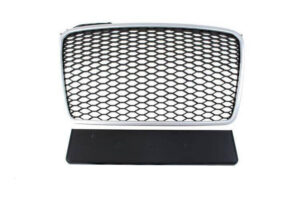 pol_pl_Grill-Audi-A4-B7-RS-Style-Silver-Black-22130_1.jpg Iluvõre Audi A4 B7 RS-Style hõbe-must