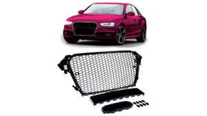 Iluvõre Audi A4 B8 Facelift läikiv must PDC