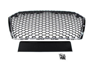 pol_pl_Grill-Audi-A4-B9-RS-Style-Chrome-PDC-22147_2.jpg Iluvõre Audi A4 B9 RS-Style kroom PDC