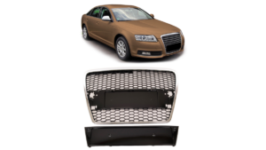 Iluvõre Audi A6 C6 kroom & läikiv must