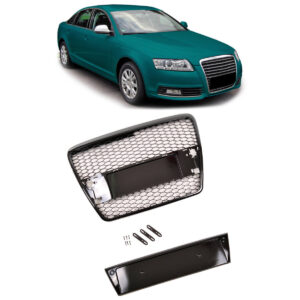 Iluvõre Audi A6 C6 läikiv must