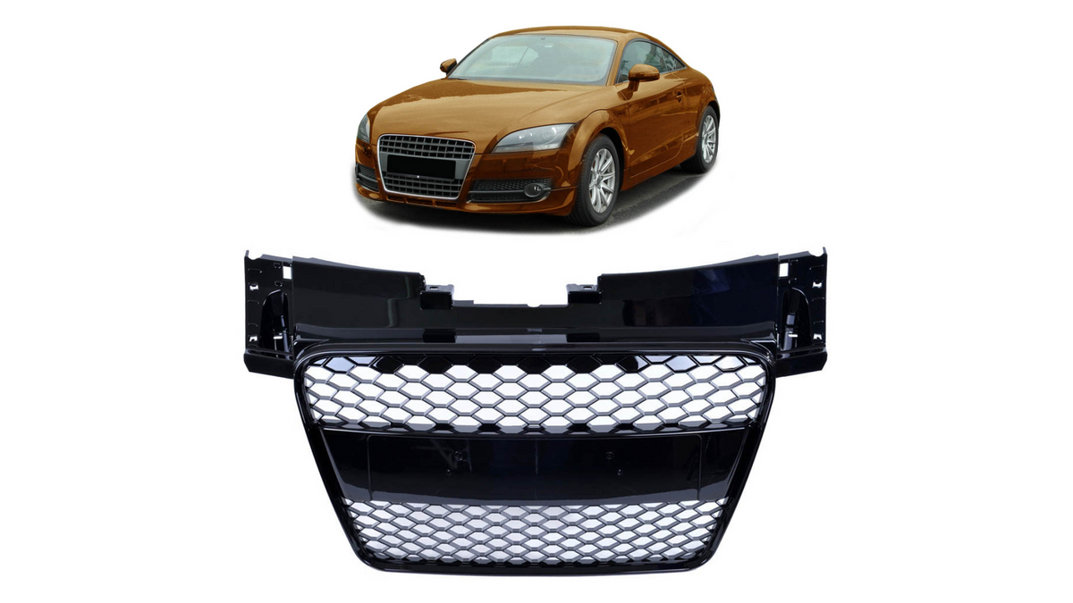 Iluvõre Audi TT 8J RS-Style läikiv must 06-14