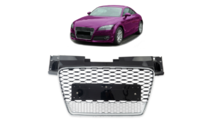 Iluvõre Audi TT 8J hõbedane matt & Läikiv must