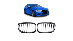 Iluvõre BMW 1 F20 F21 Single Line Läikiv must