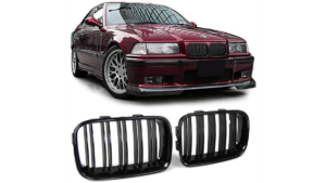 Iluvõre BMW 3 E36 Facelift Compact Dual Line läikiv must