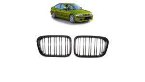 Iluvõre BMW 3 E46 Compact Dual Line Läikiv must