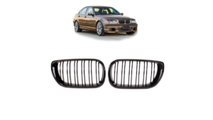 Iluvõre BMW 3 E46 Facelift Compact Dual Line läikiv must