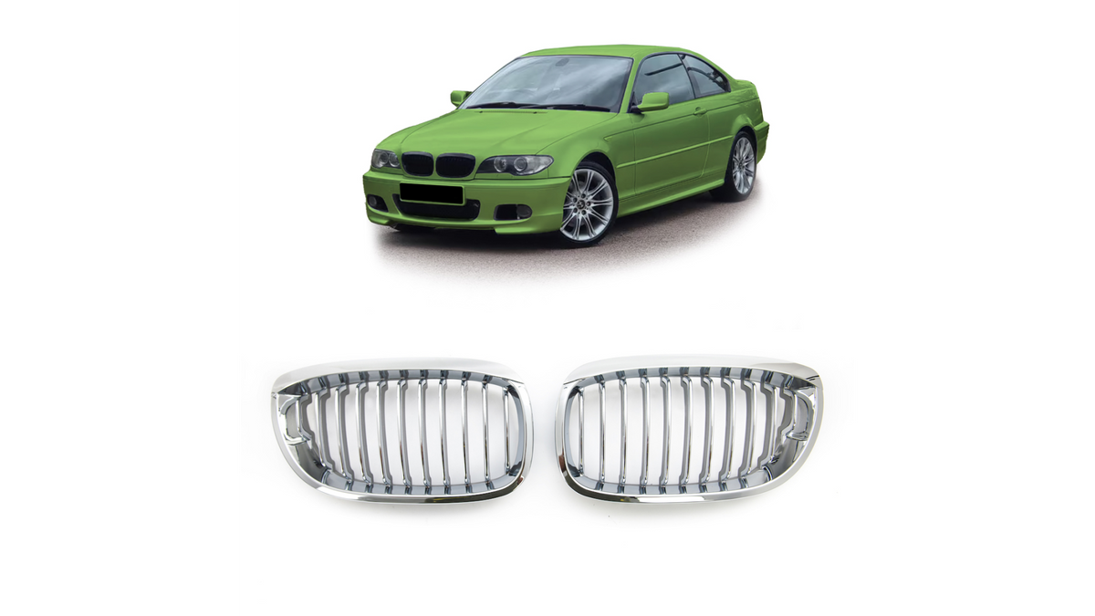 Iluvõre BMW 3 E46 Facelift Single Line kroom