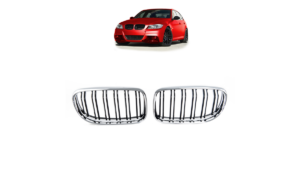 Iluvõre BMW 3 E90 E91 Facelift Dual Line kroom & must