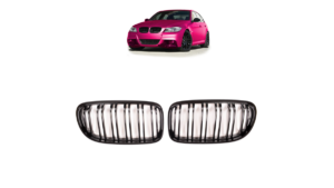 pol_pl_Grill-BMW-3-E90-E91-Facelift-podwojne-zeberka-Matt-Black-264723_5.png Iluvõre BMW 3 E90 E91 Facelift Dual Line matt must