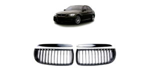 Iluvõre BMW 3 E90 E91 Single Line Läikiv must