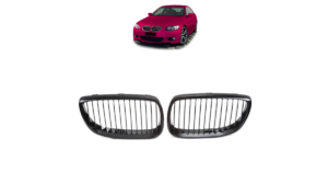 Iluvõre BMW 3 E92 E93 Single Line Läikiv must