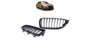 Iluvõre BMW 4 F32 F82 F33 F83 F36 Single Line läikiv must