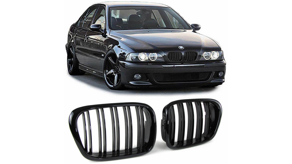 Iluvõre BMW 5 E39 Dual Line läikiv must