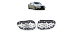 Iluvõre BMW 5 E60 E61 läikiv must & kroom