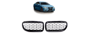 Iluvõre BMW 5 F10 F11 läikiv must & kroom