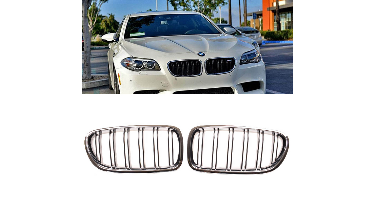 Iluvõre BMW 5 F10 F11 Dual Line kroom & must