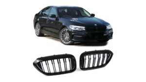 Iluvõre BMW 5 G30 F90 G31 Dual Line Läikiv must