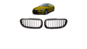 Iluvõre BMW 6 E63 E64 Single Line Läikiv must