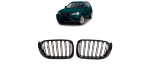 Iluvõre BMW X3 F25 X4 F26 Facelift Dual Line läikiv must