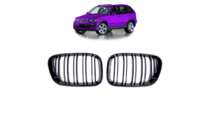 Iluvõre BMW X5 E53 Dual Line läikiv must