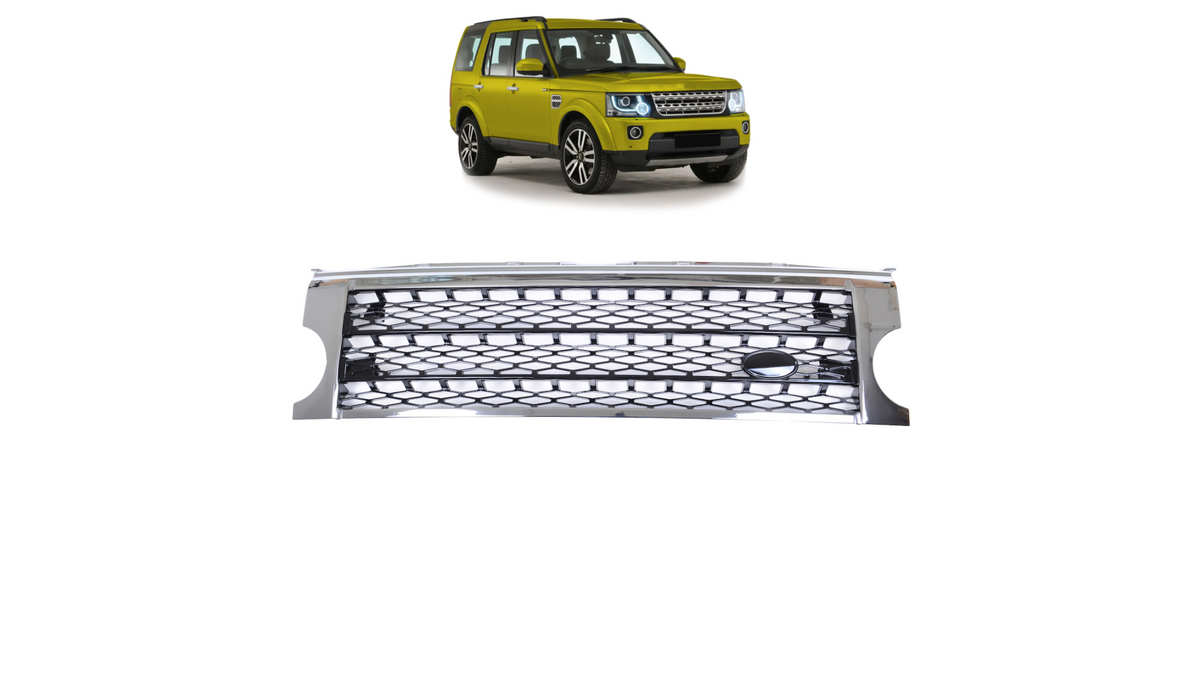 Iluvõre Land Rover Discovery IV L319 kroom & must