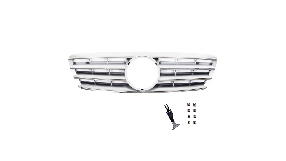 Iluvõre Mercedes-Benz C W203 S203 hõbedane 4S