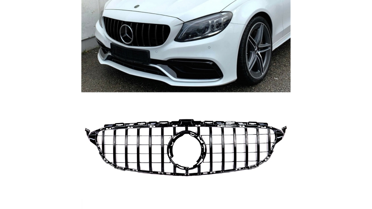 Iluvõre Mercedes-Benz C W205 S205 A205 C205 Facelift GT läikiv must