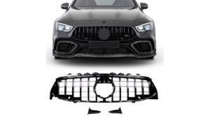 Iluvõre Mercedes-Benz CLA C118 X118 GT läikiv must PDC