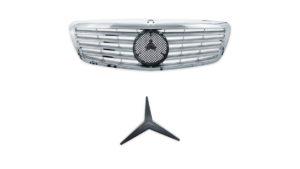 Iluvõre Mercedes-Benz S W221 kroom & hõbedane