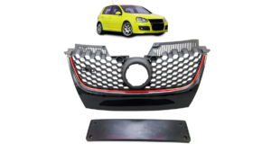 Iluvõre Volkswagen Golf V punane Riba