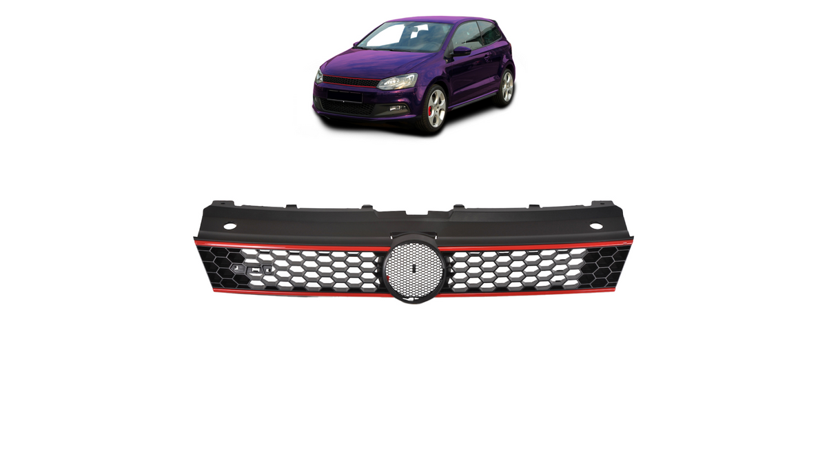 Iluvõre Volkswagen POLO V punane Riba