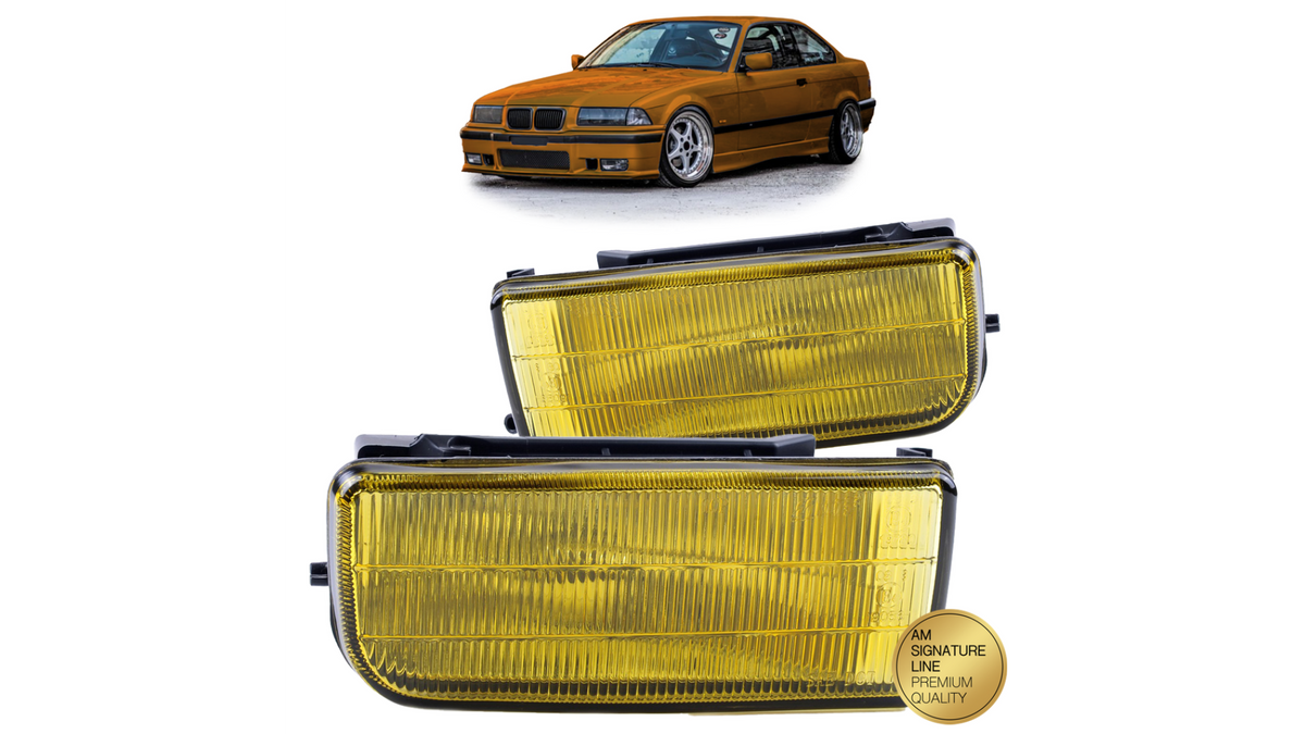 Udutuled BMW 3 E36 Compact kollane