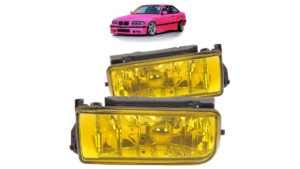 Udutuled BMW 3 E36 Compact kollane