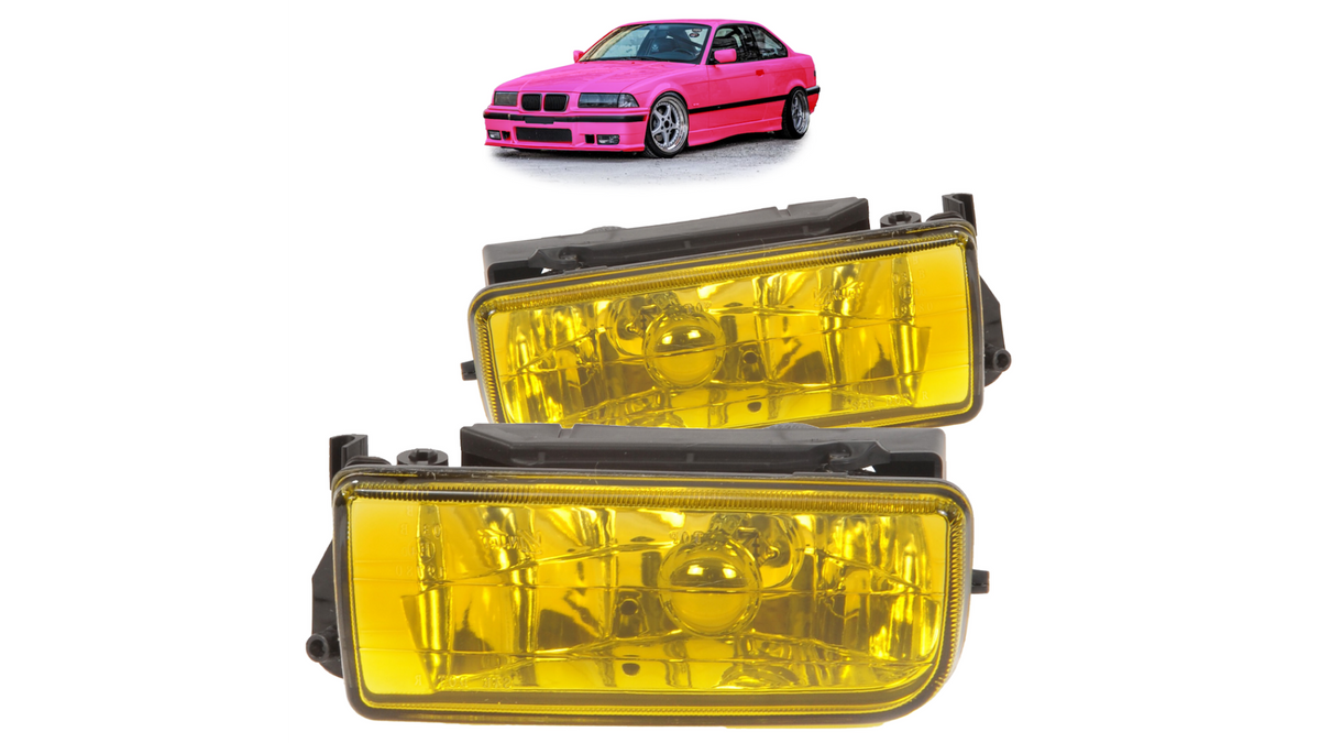 Udutuled BMW 3 E36 Compact kollane