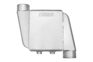 TurboWorks Vesi-Intercooler 250x220x115 3.5" 2x90° ümberpööratud
