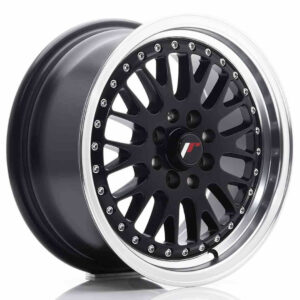 JR Wheels (JR Veljed) JR10 15x7 ET30 4x100/108 Matt Black w/Machined Lip