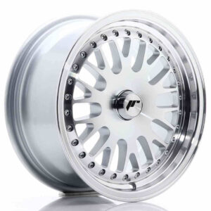 JR Wheels (JR Veljed) JR10 15x7 ET30 Blank Silver Machined Face