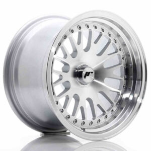 JR Wheels (JR Veljed) JR10 15x9 ET0-20 Blank Silver Machined Face