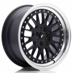 JR Wheels (JR Veljed) JR10 16x7 ET30 4x100/108 Matt Black w/Machined Lip