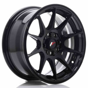 JR Wheels (JR Veljed) JR11 15x7 ET30 4x100/108 Glossy Black