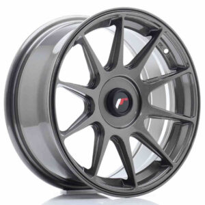 JR Wheels (JR Veljed) JR11 16x7 ET30 Blank Hyper Gray